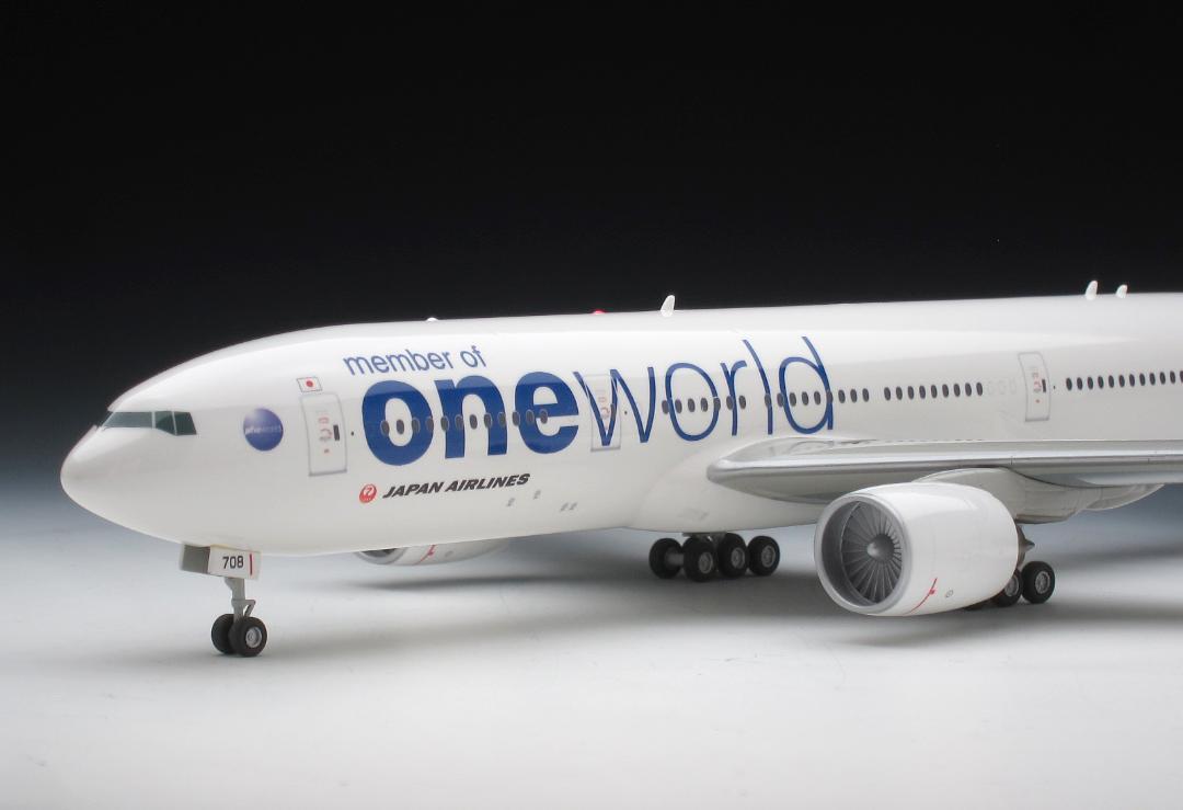 ハセガワ 1/200「JAL ボーイング 777-200」ワンワールド特別塗装
