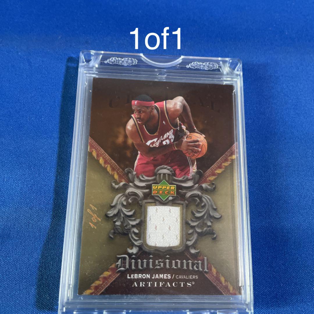 NBA LeBRON JAMES 1of1 ジャージカード（1of1】NBA レブロン