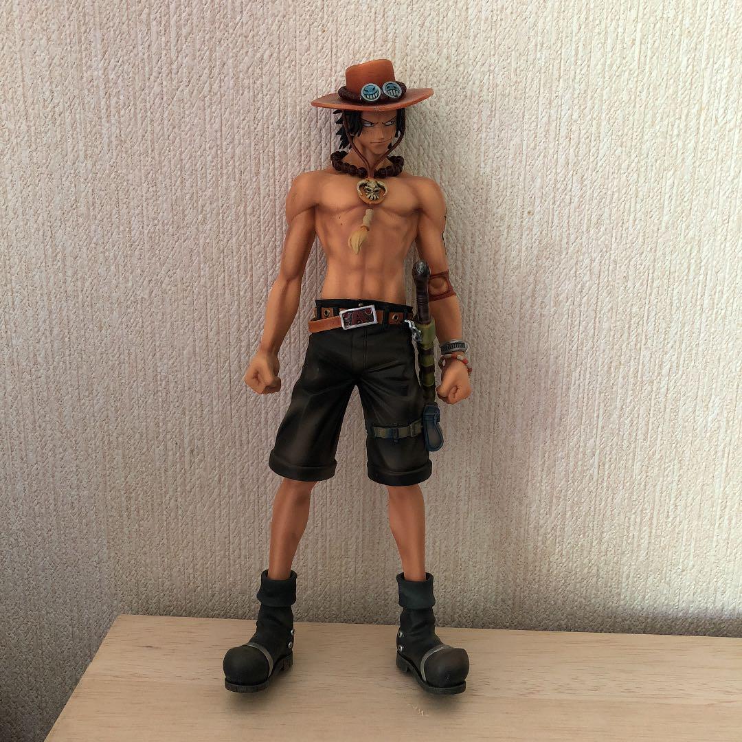 ONEPIECE エース フィギュア（中古即納】[FIG]A賞 火拳のエース