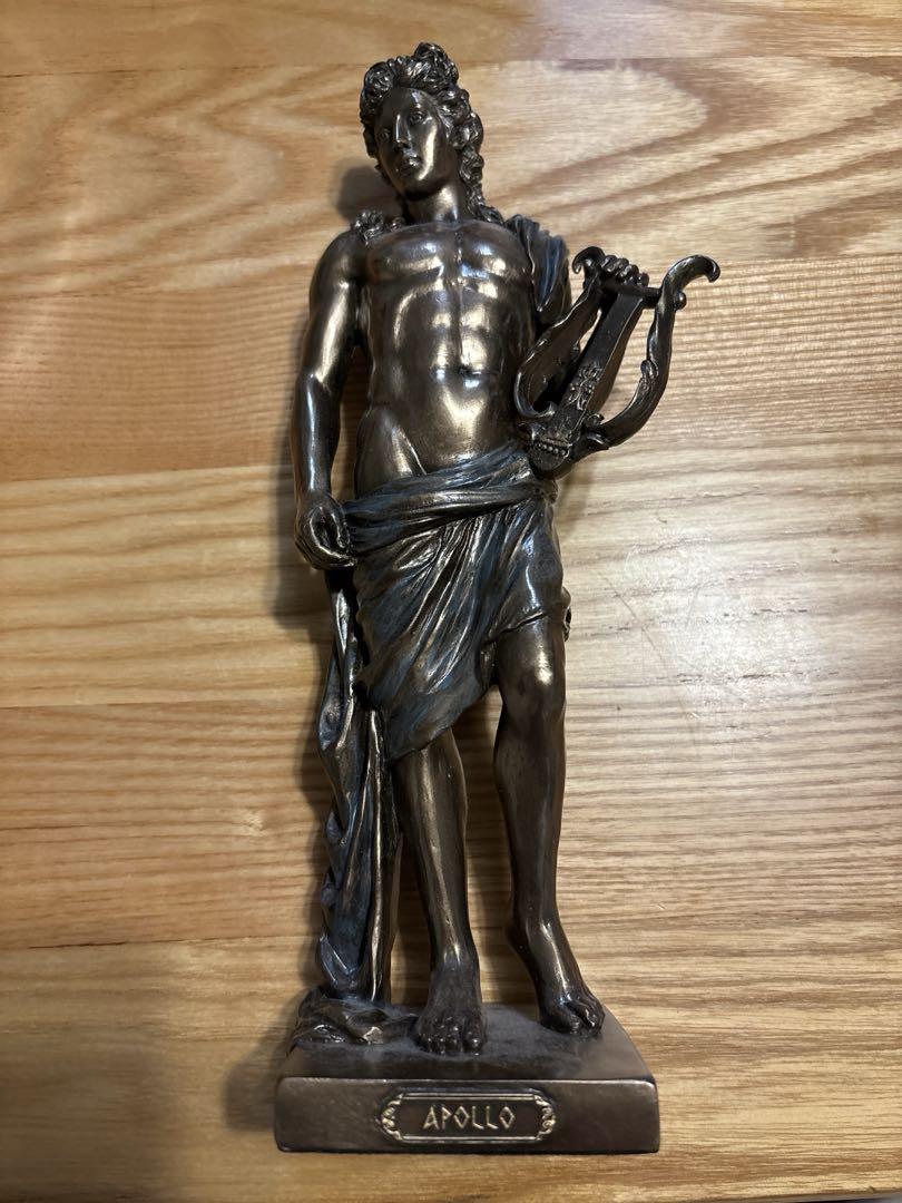 アポロン 太陽神 置き物 彫刻 彫像 輸入品（大型アルテミスと