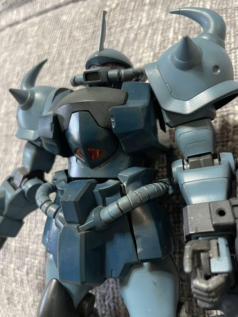 何でもクエール様専用 グフカスタム（MG） 全塗装 完成品 - メルカリ