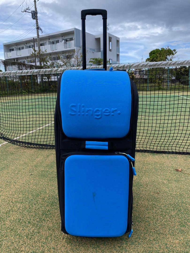 テニス球出し機slinger bag オシレーター付き （テニス球出し機