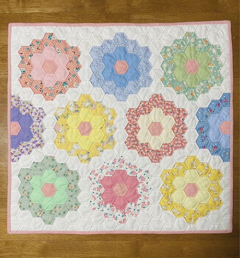 パッチワークキルト おばあさんの花園キルト (おばあさんの花園 パッチワークキルト おばあさんの花園キルト (おばあさんの花園