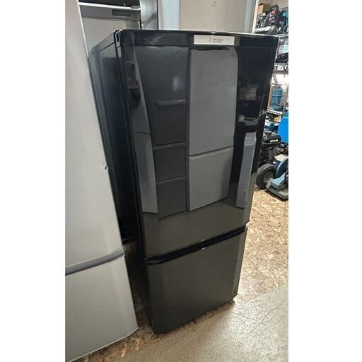 三菱 ノンフロン冷凍冷蔵庫 MR-P15Y-B 2015年製 146L 2ドア 新生活 