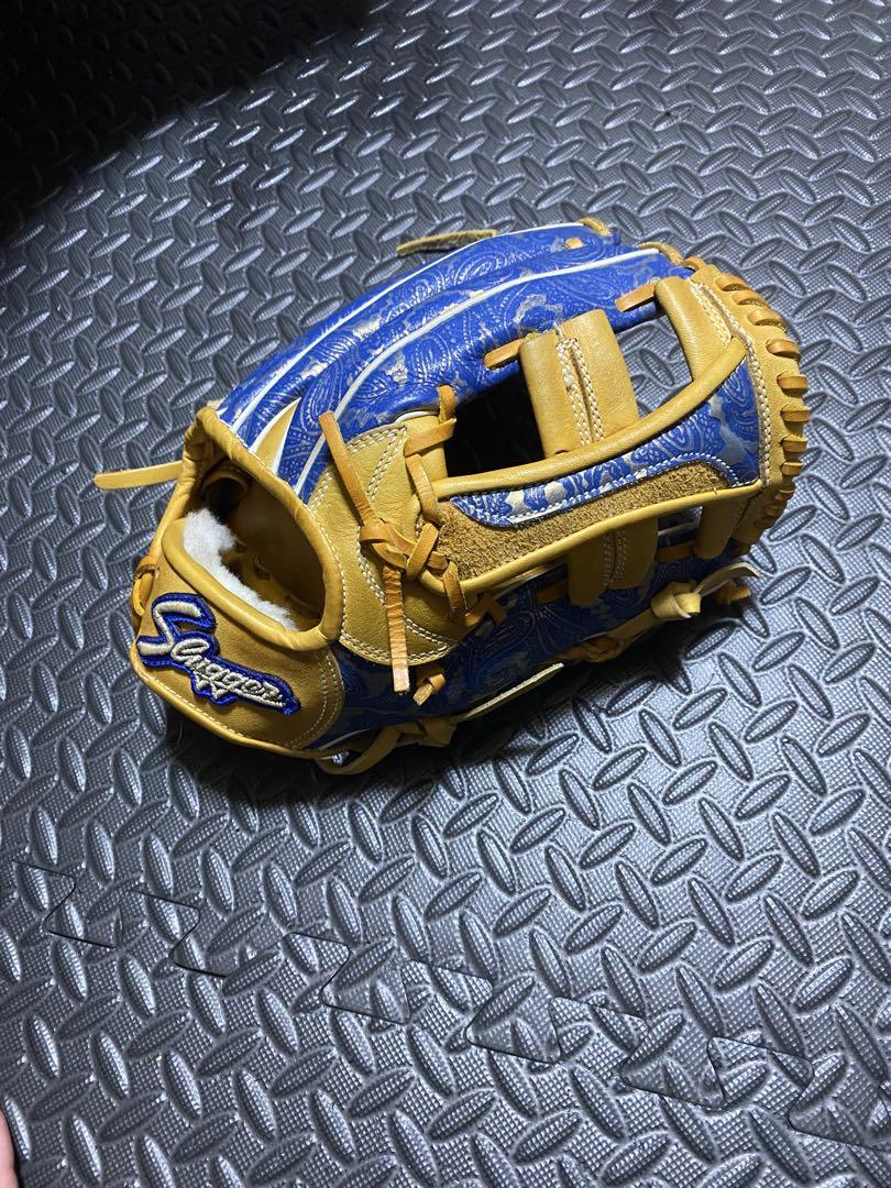 久保田スラッガー 軟式 浅村 ペイズリー柄 内野手 グローブ