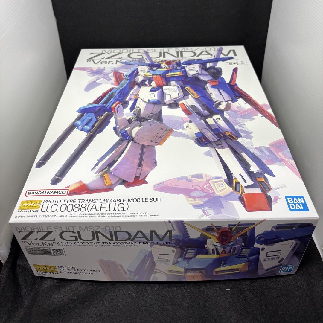 t*a様 MG 1/100 ダブルゼータガンダム Ver.Ka ZZ 組みつき GUNDA