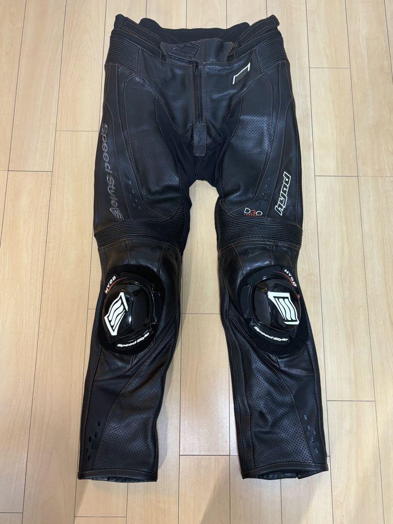 HYOD HSP018D ST-X D3O MESH LEATHER PANTS(STRAIGHT)ブラック