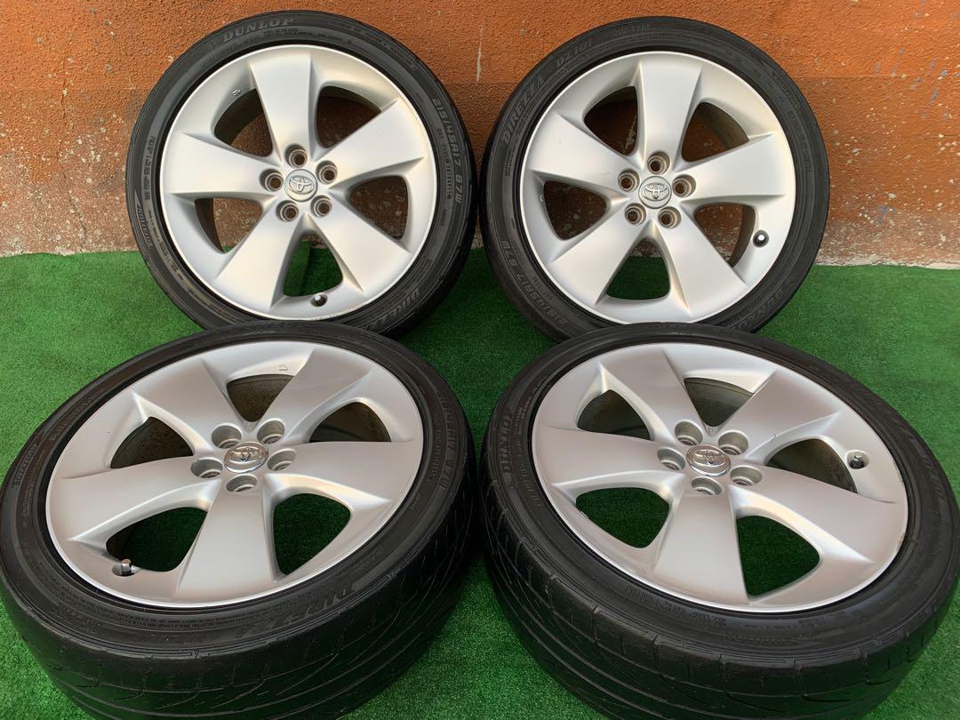 トヨタ プリウス 30 転がせ 純正 17インチ ホイール/タイヤ トヨタ プリウス 30 転がせ 純正 17インチ ホイール/タイヤ