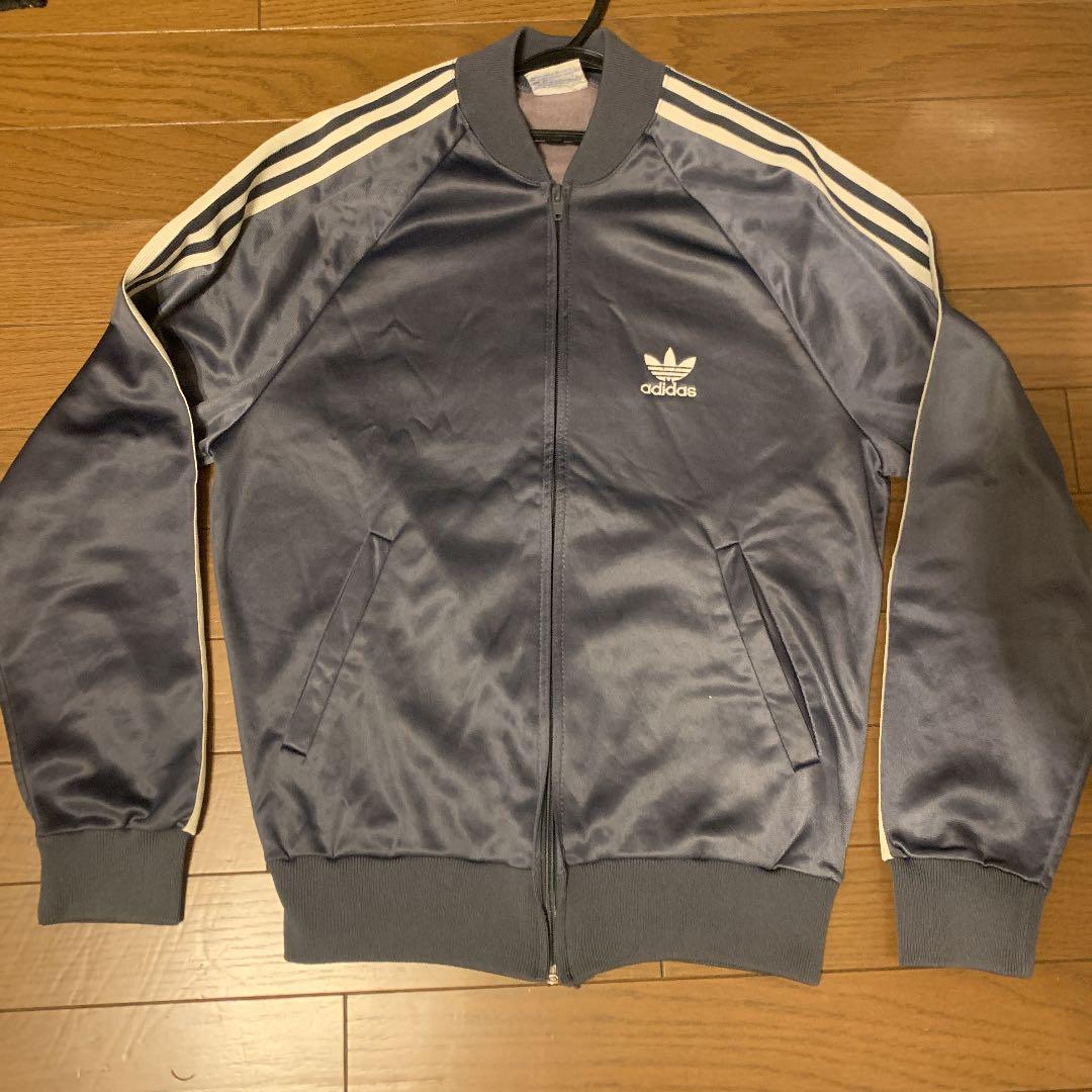 80s adidas ATP jacket ''silver × dull lavender'' | SWIRLY EYES