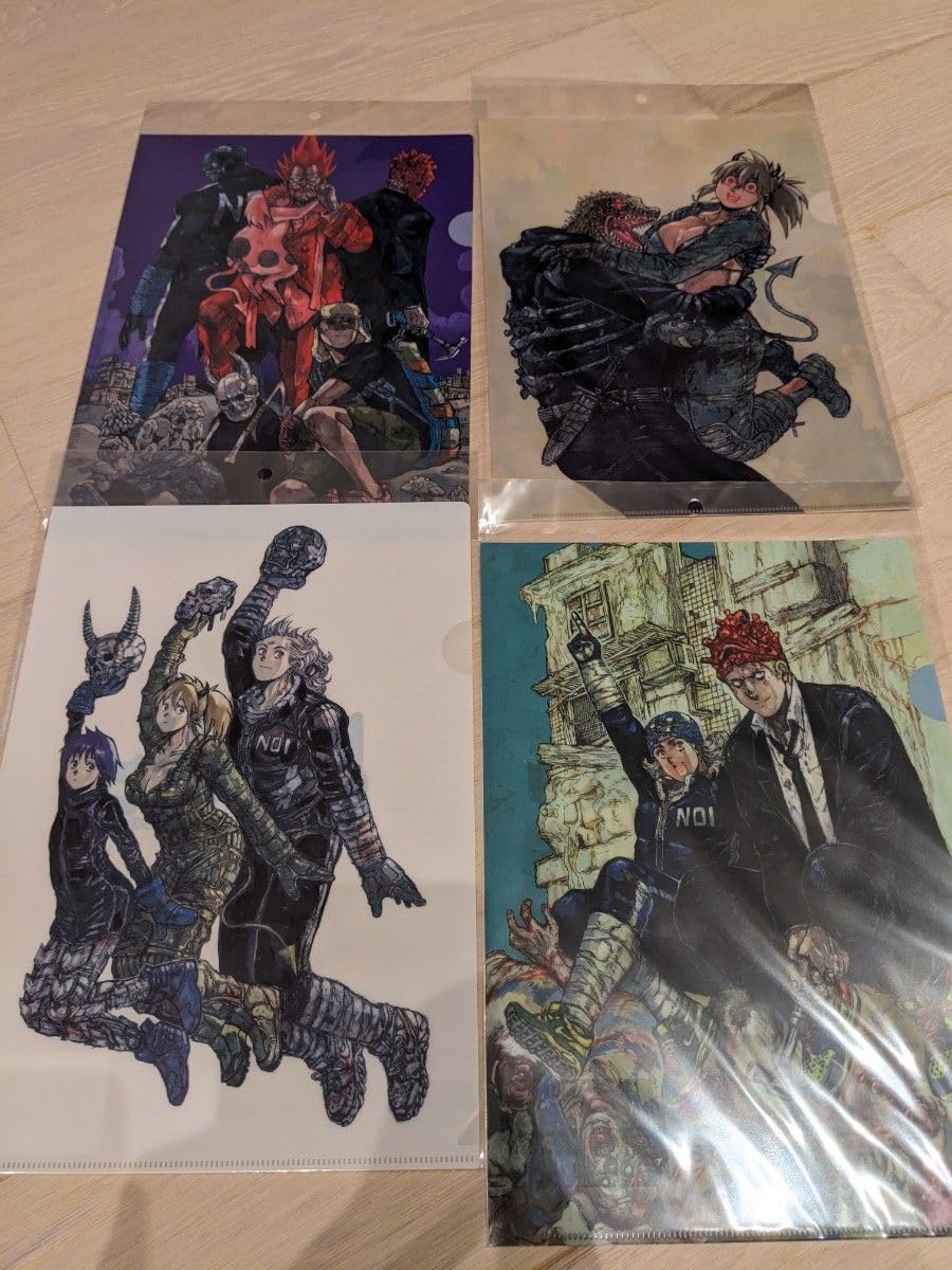 ドロヘドロ クリアファイル 全4種セット Dorohedoro - メルカリ