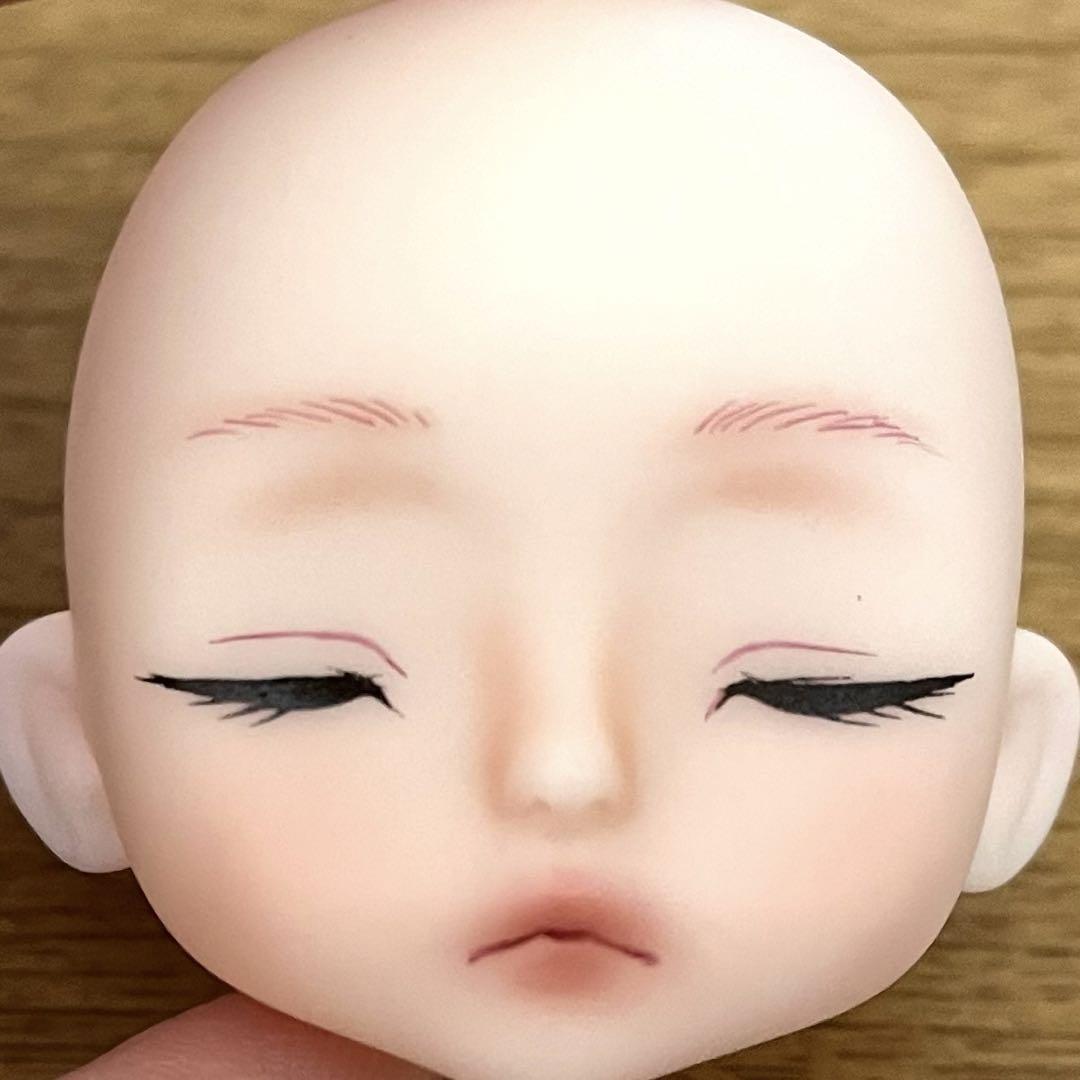 セリアドール ヘッド 略し ヘッドのみ 女の子 メイク メイク