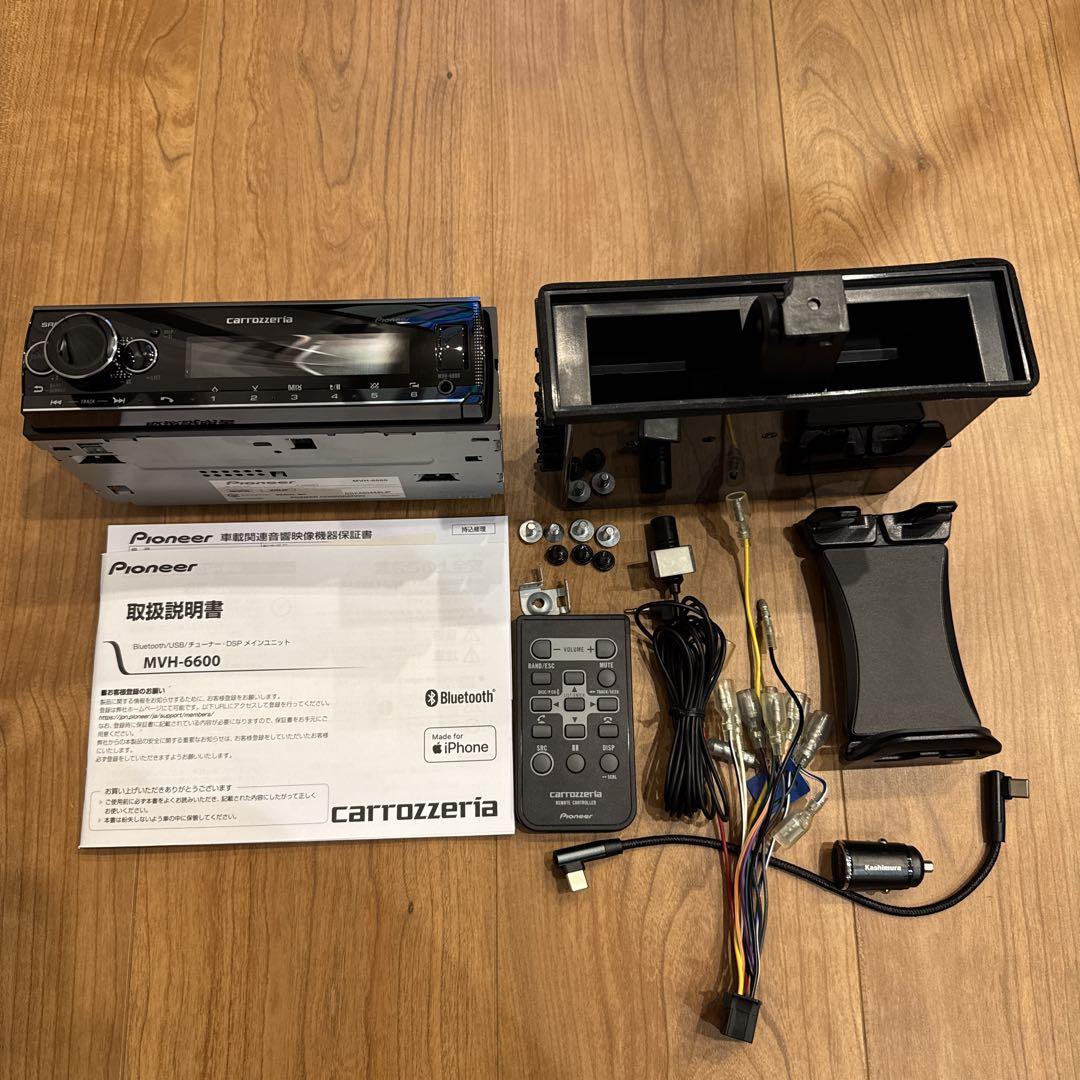 新しいコレクション 17エブリィに】カロッツェリア MVH-6600&