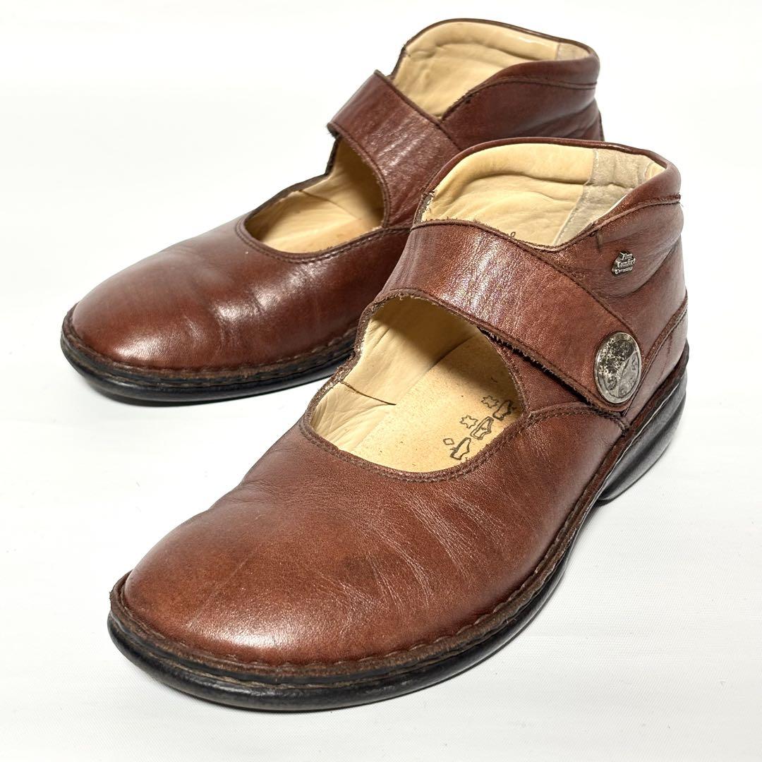 Finn Comfort ストラップ レザーシューズ 革靴 ブラウン J1617 THE KENFORD FINESHOES（ケンフォード ファインシューズ）の公式通販