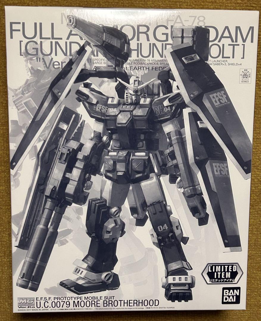 [未組立] MG フルアーマー・ガンダム Ver.Ka ハーフメカニカルクリア フルアーマーガンダム ハーフメカニカルクリア 出来上がりィ