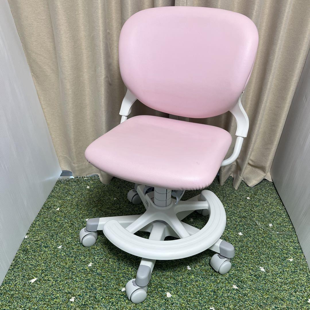 オカムラ Okamura学習椅子 学習チェア ピンクテクノキッズチェア ステラ オカムラ Okamura学習椅子 学習チェア ピンクテクノキッズチェア