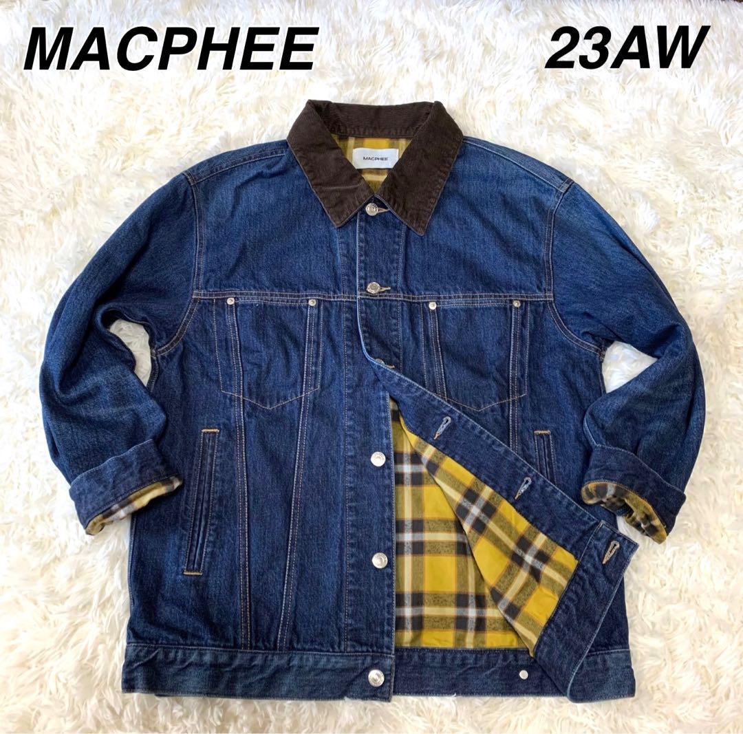 希少完売品】MACPHEE マカフィー 23AW コットンデニムジャケット