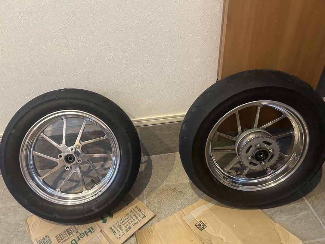 kawasaki KSR110 KSR80 KSR2ゲイルスピード前後 （新品】新品