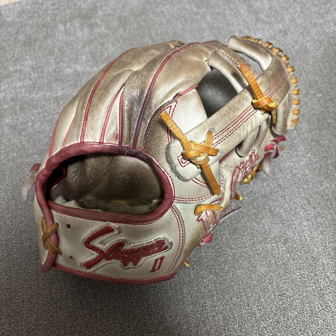 スラッガーグローブ硬式　プロ野球選手使用品 プロ野球選手 実使用グローブ 久保田スラッガー（ヤザワスポーツ