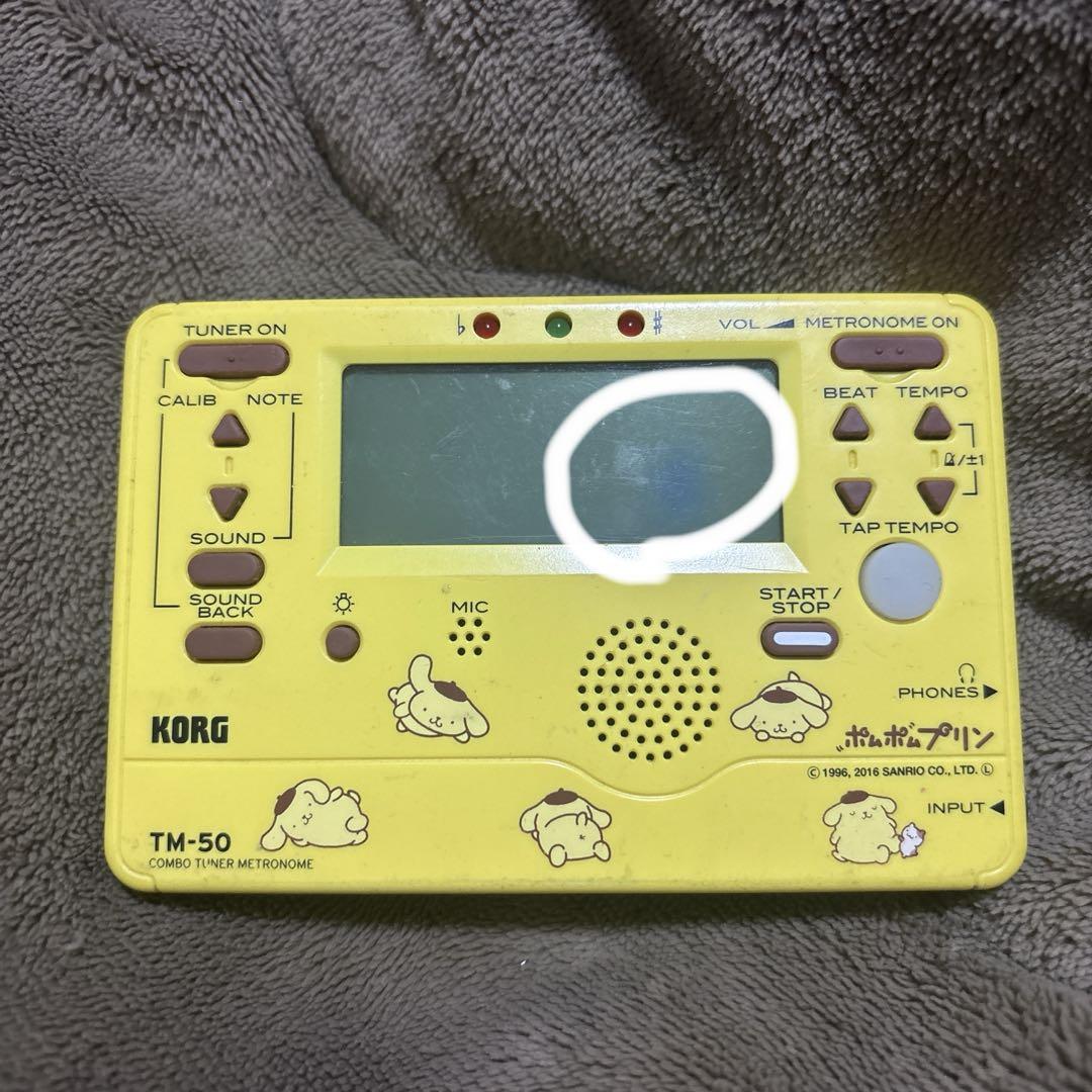 KORG チューナー/メトロノーム TM-50 PN ポムポムプリン