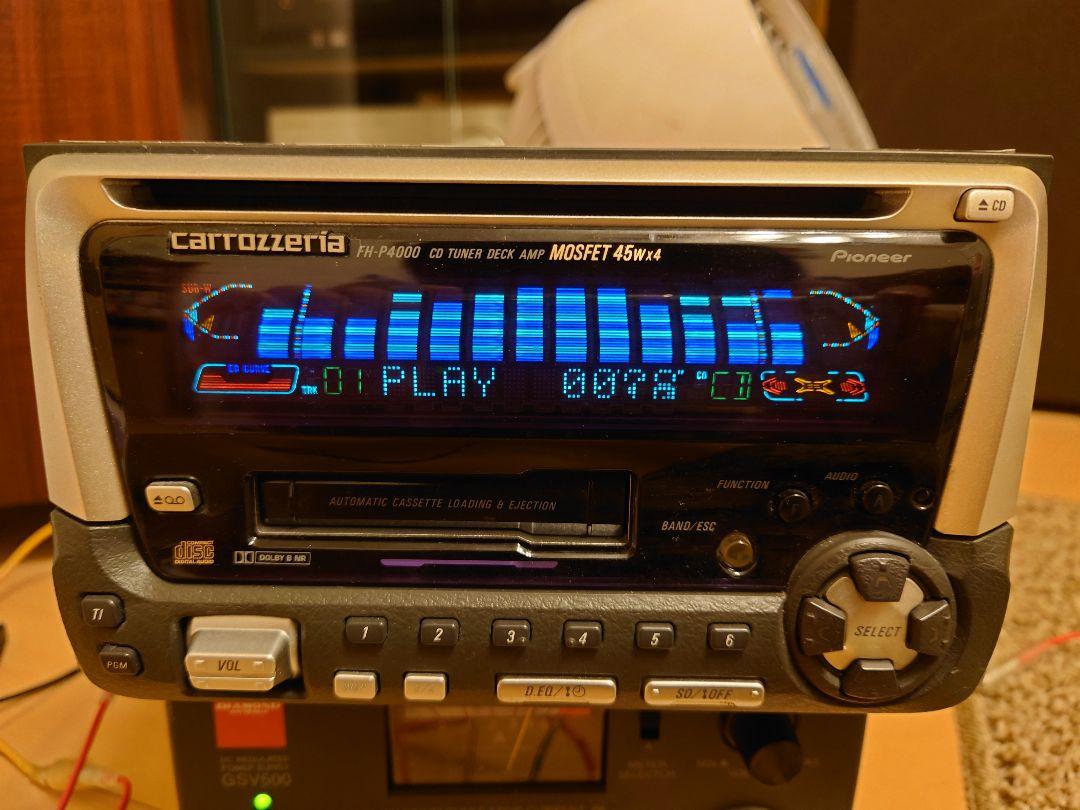 carrozzeria FH-P4000 CD・カセットデッキ（1990年～1999年