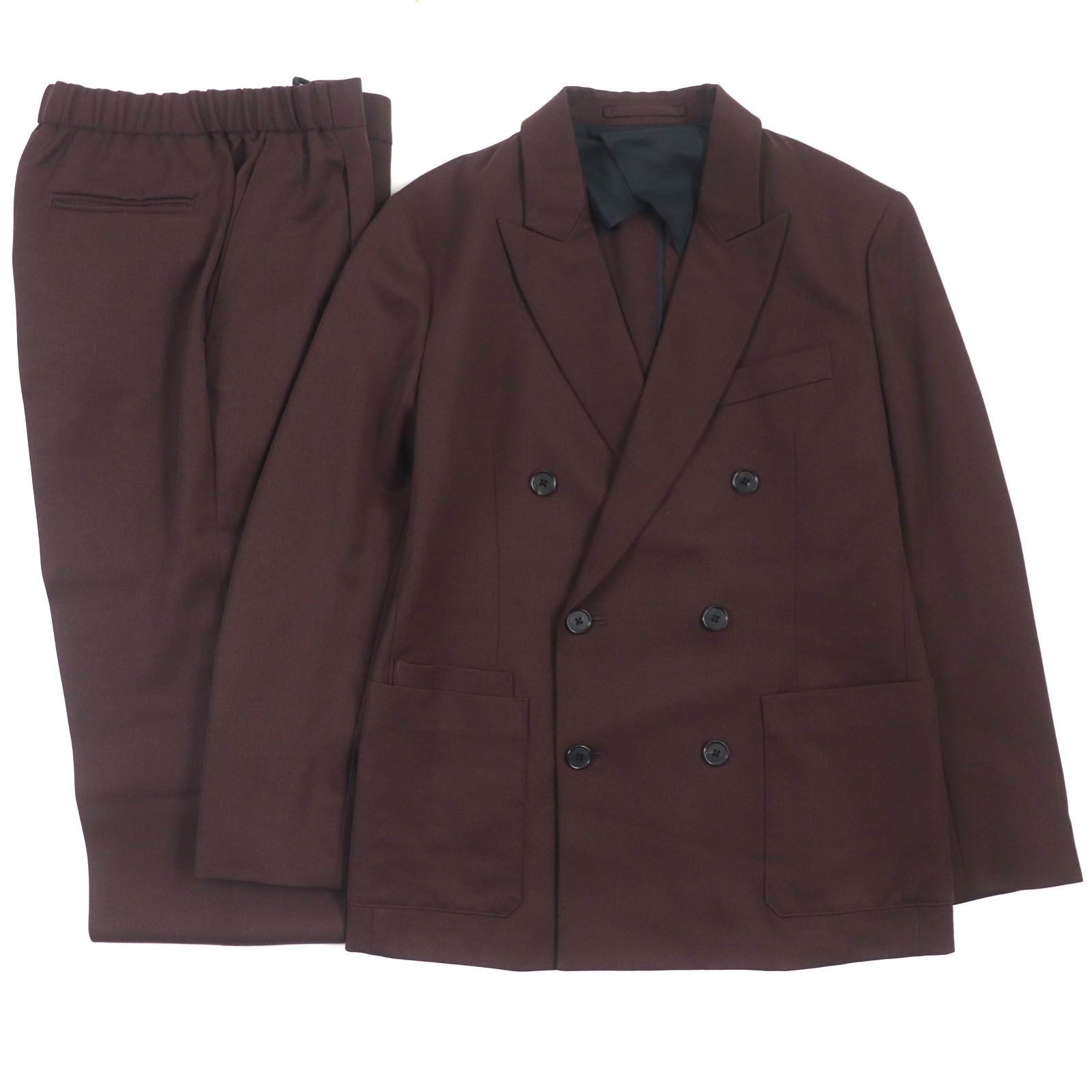 【極美品】CABaN/セットアップ/ボルドー 0be2abc16377ab998d896412464514