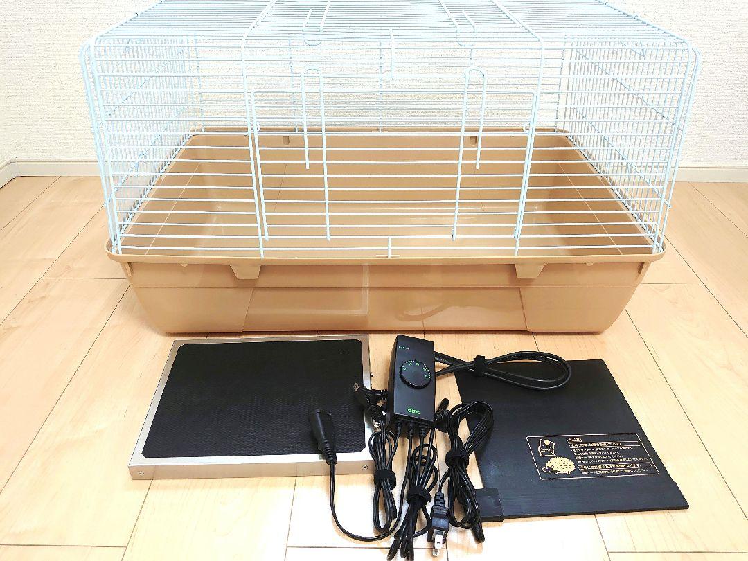 シャトルケージ70　ヒーター付　ハリネズミ飼育セット 楽天市場】シャトルマルチ R70ハリネズミ飼育セット 6点【一度の