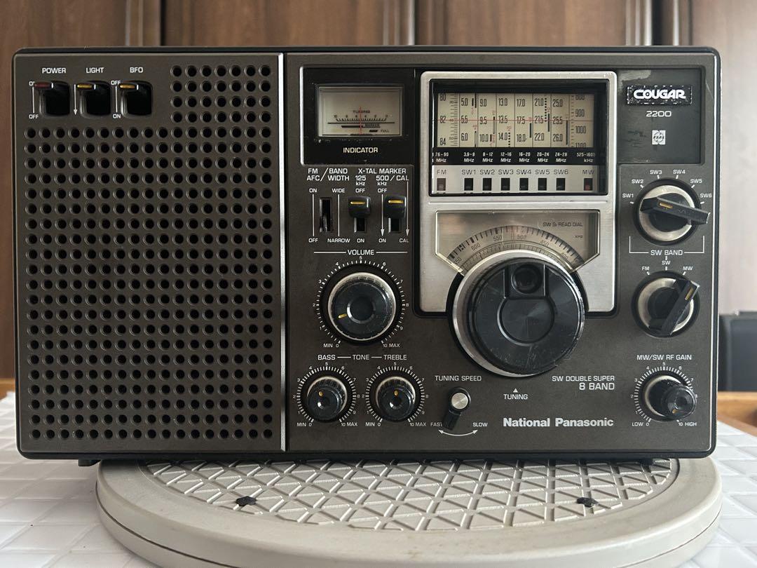 National Panasonic Cougar 2200 ラジオ（National Panasonic RF