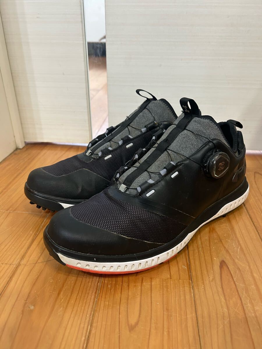 6ラウンド使用 仄か 26.5㎝ UNDER ARMOUR GOLF アンダーアーマー
