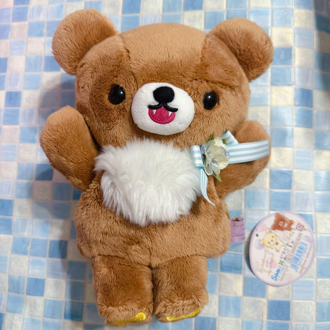 ストア がおがお パペット ぬいぐるみ チャイロイコグマ ストア がおがお パペット ぬいぐるみ チャイロイコグマ