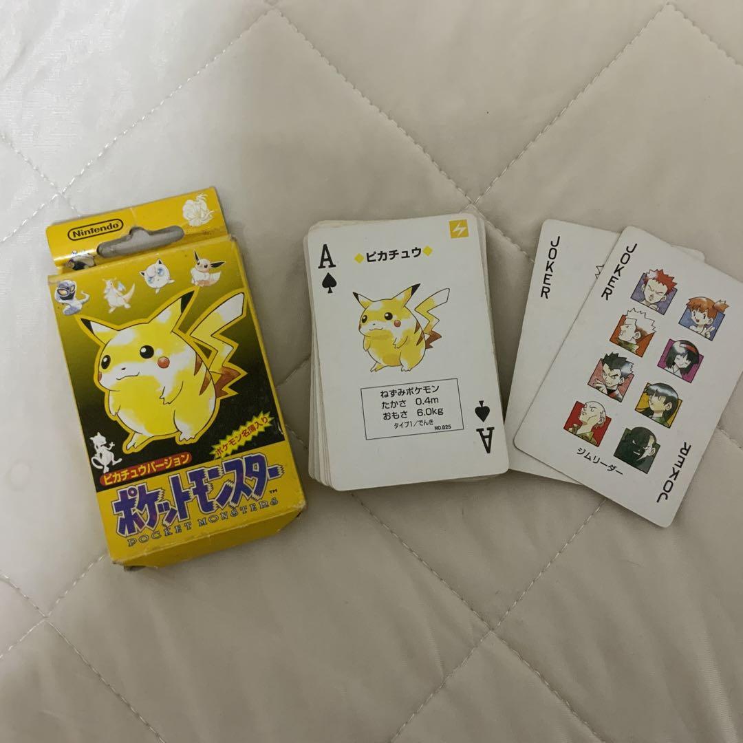 初代】ポケットモンスター トランプ ピカチュウバージョン