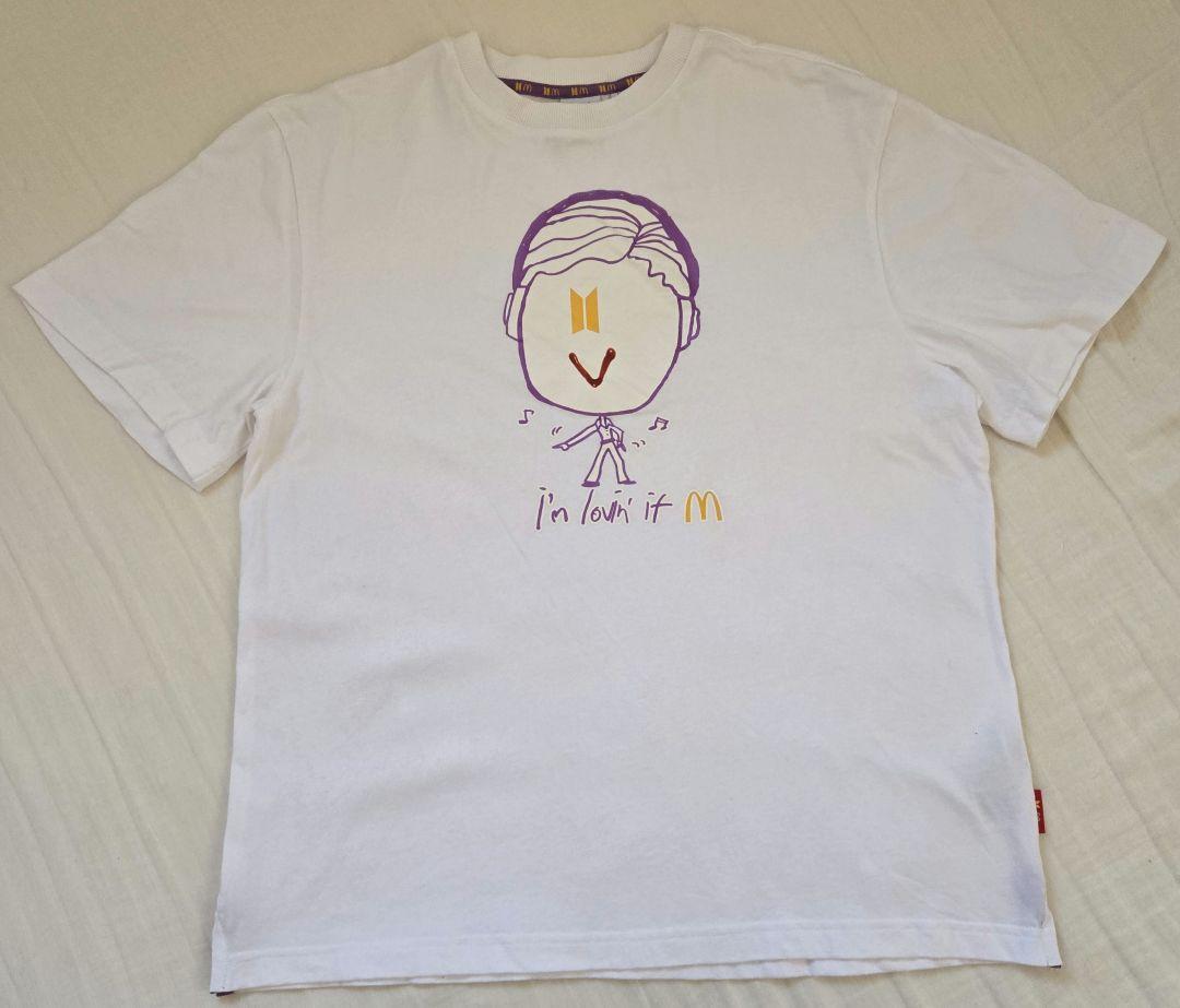 BTS V テテ マクドナルド Tシャツ M （◇BTS テテ V着用