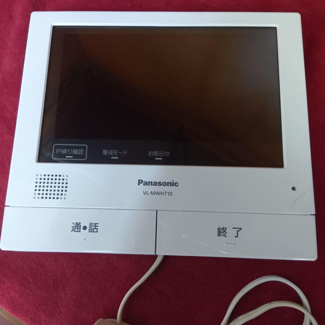 美品 Panasonic VL-MWH710 インタホン親機＆テレビドアホン子機