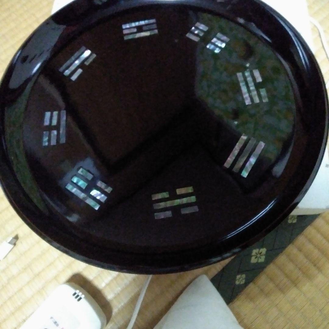 八卦盆　青貝螺鈿　真塗　乱盆　玄々斎好　裏千家　茶道具 Amazon.co.jp: 八卦盆 青貝螺鈿 真塗 乱盆 玄々斎好 裏千家