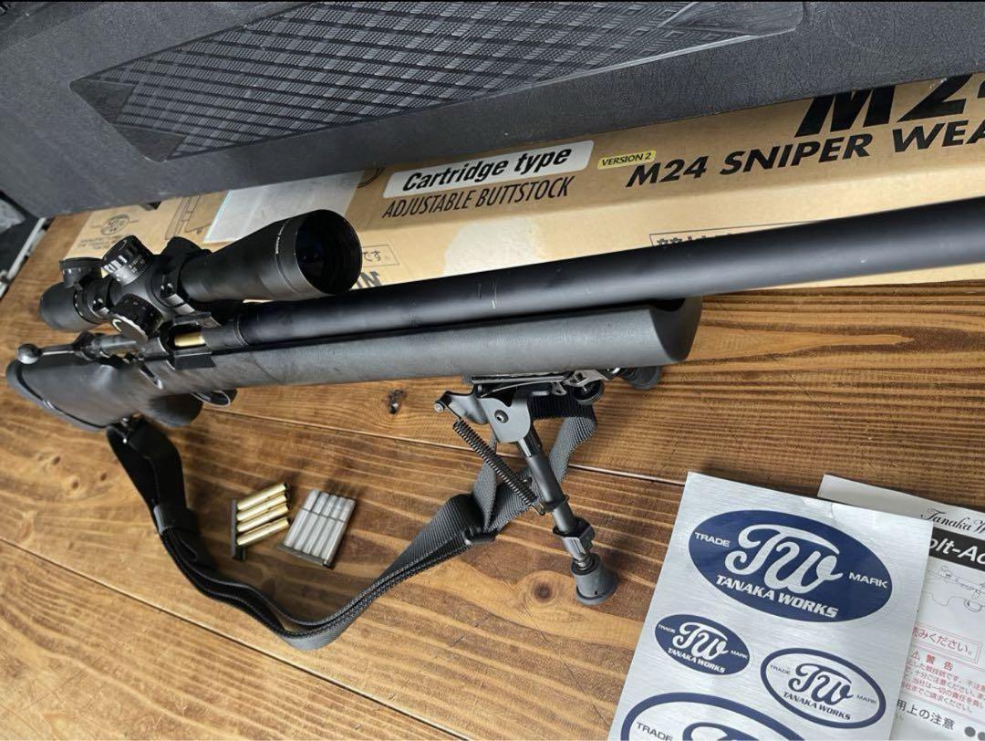 タナカ / M24 カートリッジタイプ　ガス　スナイパーライフル タナカ / M24 カートリッジタイプ ガス スナイパーライフル