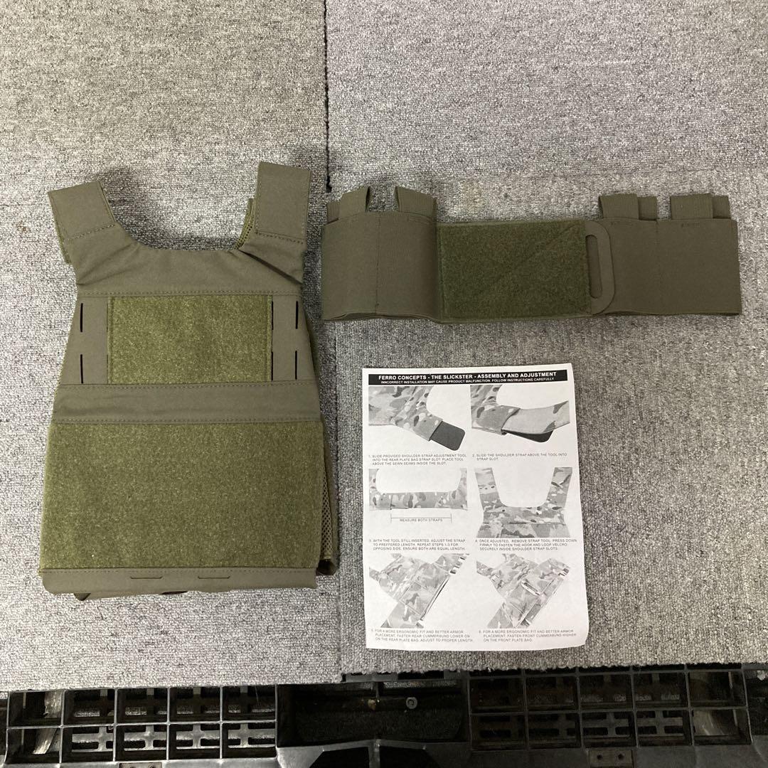 【値下げ歓迎】ferro concepts slickster + その他 THE SLICKSTER - concealed low profile plate carrier for
