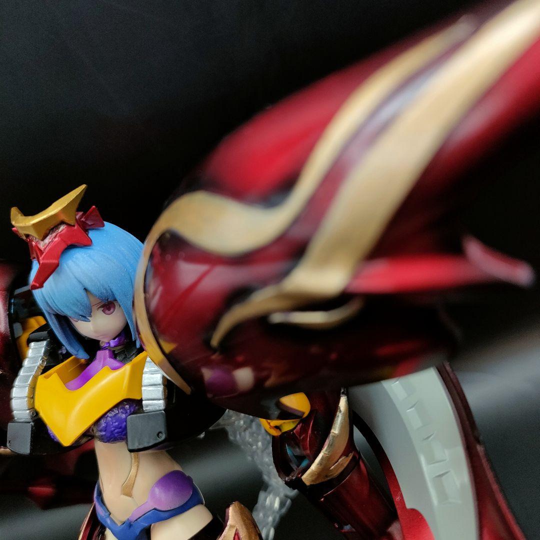 ミキシング塗装完成品　赤女帝　美プラ ミキシング塗装完成品 赤女帝 美プラ （MAGCOMIプラモデル部】第