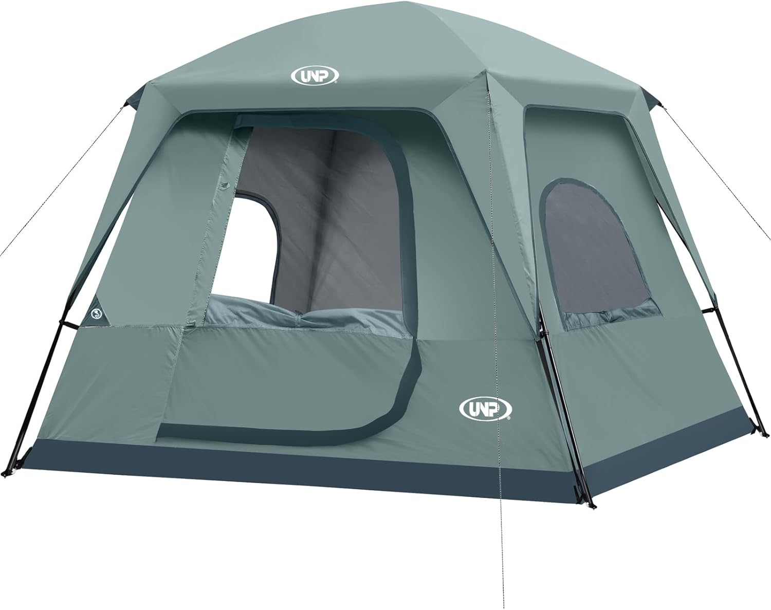 Amazon.co.jp: UNP キャビンテント 4人用 大空間 キャンプテント