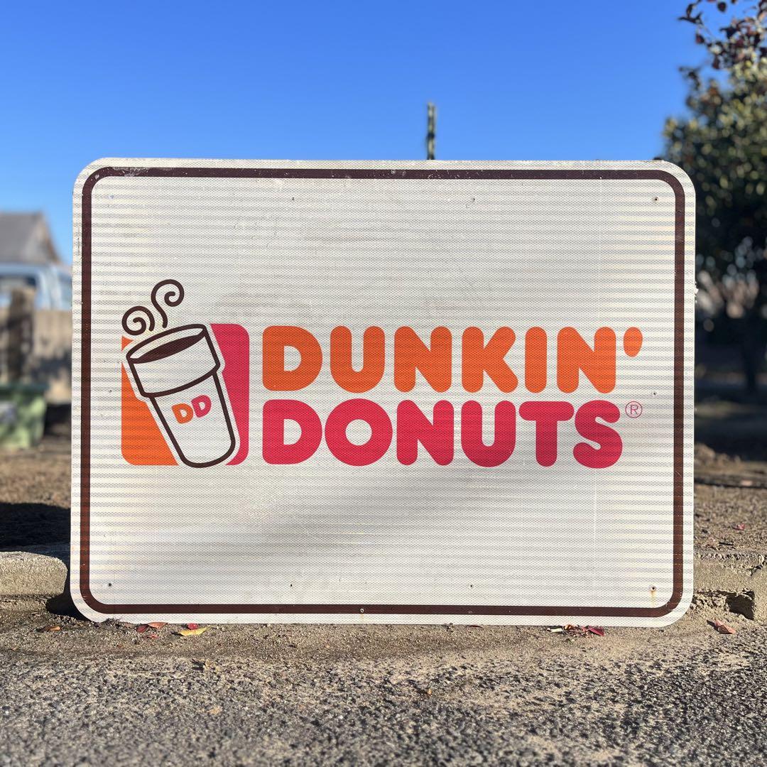 ダンキドーナツ 看板 Dunkin EXIT ビンテージ サイン ダン e439 ダンキドーナツ 看板 Dunkin EXIT ビンテージ サイン ダン e439