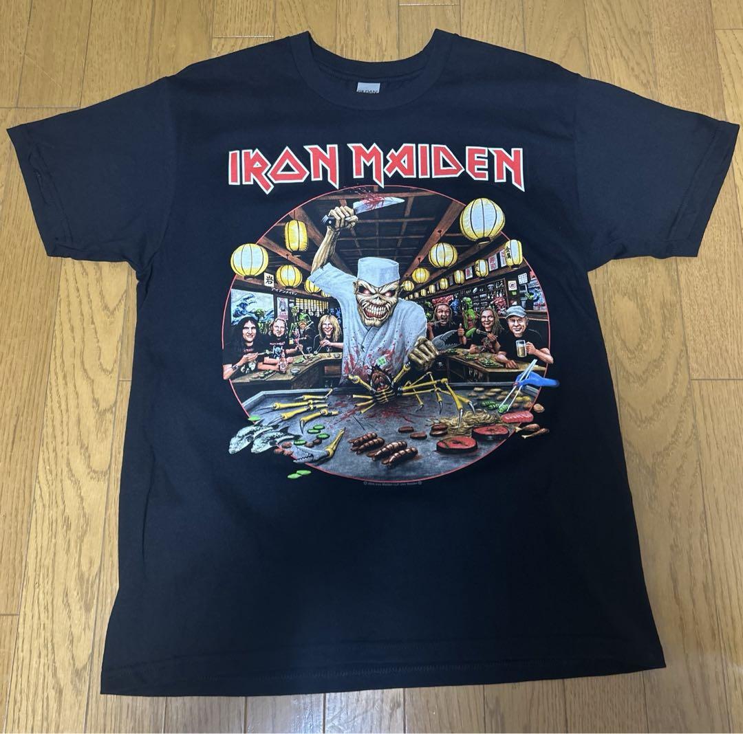 Iron Maiden サムライTシャツ 2024ツアー　Lサイズ未開封 Iron Maiden サムライTシャツ 2024ツアー Lサイズ未開封
