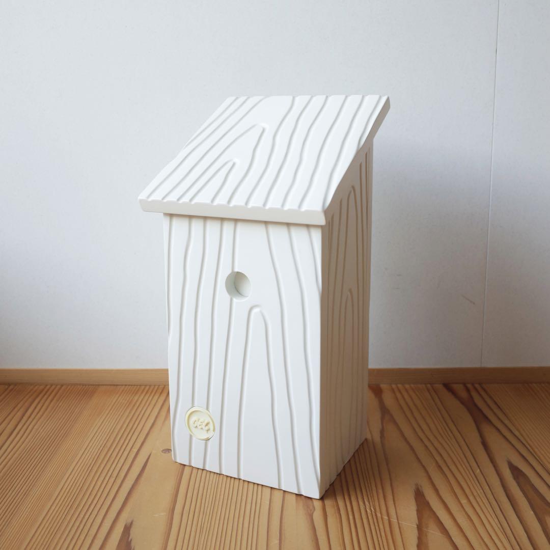 ラウンド HOUSE BIRD GELCHOP POST Birdhouse Wooden Wildlife