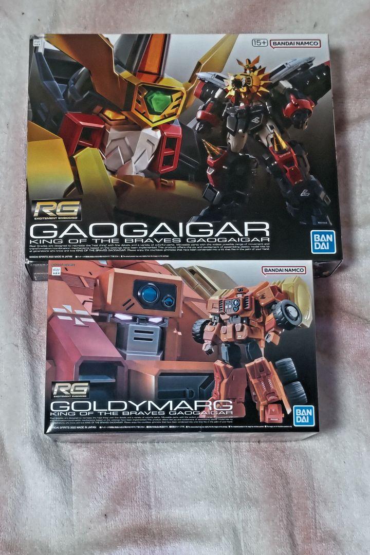 【未組立】RG ゴルディーマーグ & RG ガオガイガー セット Amazon.co.jp: RG ゴルディーマーグ プレミアム プレバン