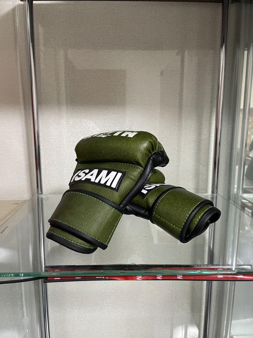 ISAMI RIZIN ボクシンググローブ オリーブグリーン（ISAMI
