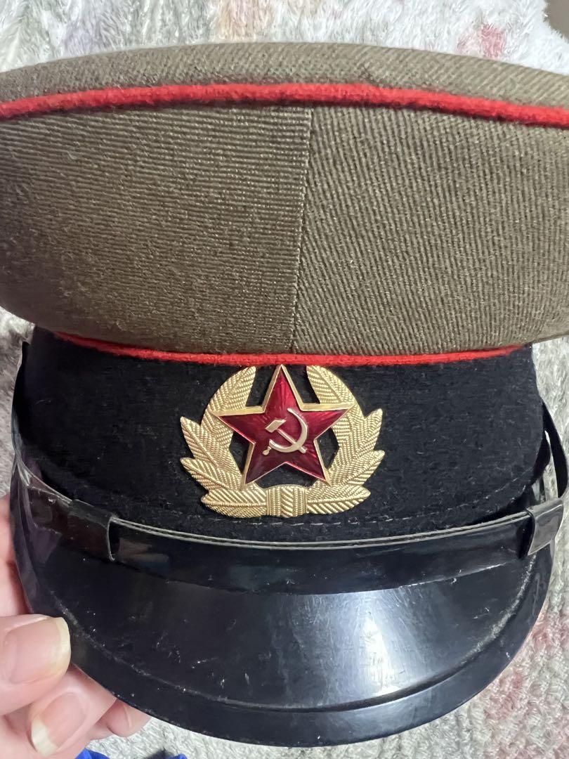 実物現役軍用 ハンガリー共和国軍制帽　ミリタリー帽子 58cmソ連軍 実物現役軍用 ハンガリー共和国軍制帽 ミリタリー帽子 58cmソ連