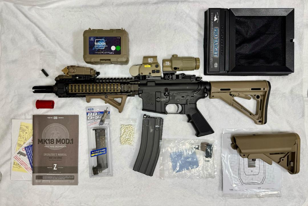 東京マルイ ガスブロ ガスガンmk18mod1 マーク18 モッド1