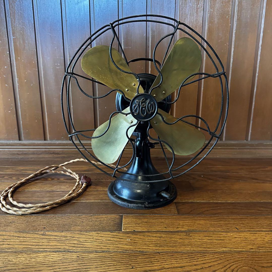 レトロ 扇風機 芝浦電機 稼働します。 （扇風機 芝浦製作所（旧