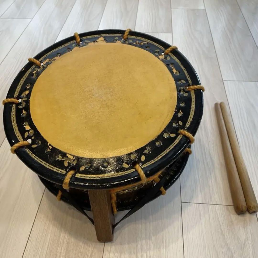 大皮　二枚　太鼓　和楽器　和楽器 ☆決算特価商品☆ 小鼓 古美術ささき | 一組(二枚) 皮 和楽器