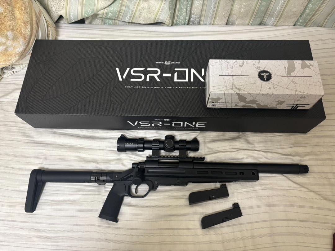 中華のおせち贈り物 全部新古美品 東京マルイ ライフルスコープ+スペア VSR-ONE トイガン