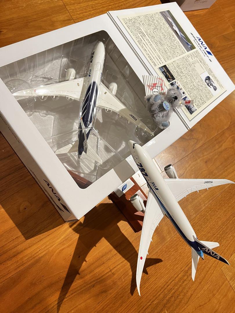 ANA boeing 787 8 1/200 プラモデル　テディベア　全日空 熊 ana boeing 787 8 1/200 プラモデル テディベア（再生産】1/200
