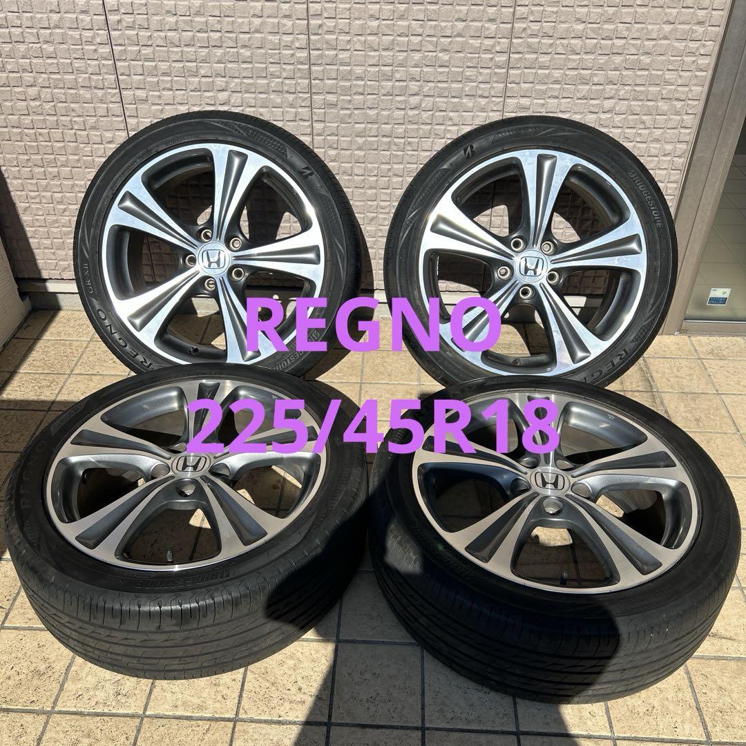⭐️期間限定　REGNOホンダ純正ホイール　18インチ　オデッセイホイールセット ⭐️期間限定 REGNOホンダ純正ホイール 18インチ オデッセイ