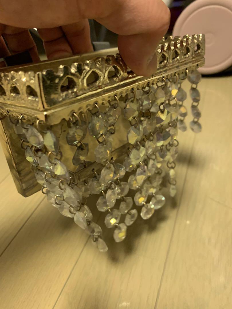 ゴールドキングシャンデリア✨デコトラに ✨ デコトラシャンデリア男の城ゴールドキング天井シャンデリア美品